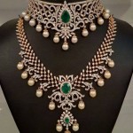 Bridal Diamond Choker and Necklace set
