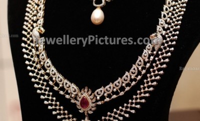 Designer diamond jewellery set