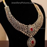 Designer diamond necklace model