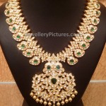 Grand Mango Mala in flat Uncut Diamonds