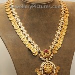 Uncut Diamond Lakshmi Kasulaperu with Pendent