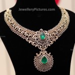 Wedding Diamond Necklace by Manepally