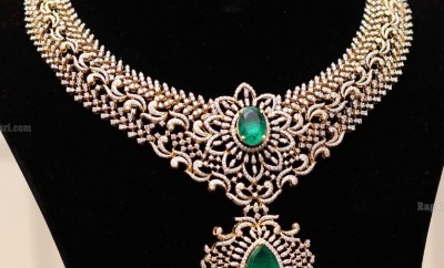 diamond necklace by manepalli