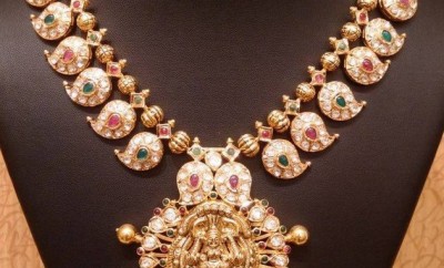 magaya mala with cz and rubies