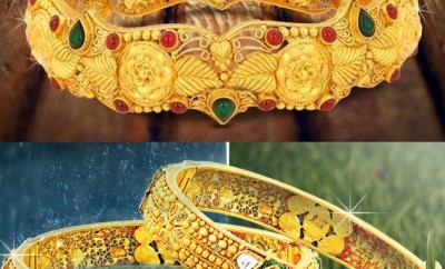traditional gold bangle designs