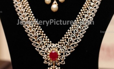 Wedding diamond jewellery set