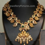 Antique Mango Mala studded with Uncut Diamonds