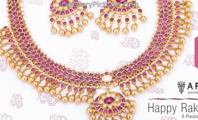 rubies necklace