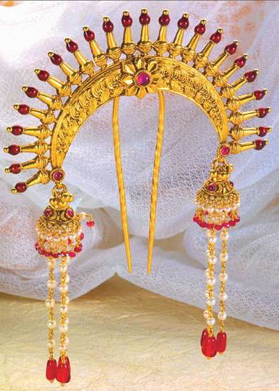 ambada maharashtrian hair jewelelry Jewellery Designs