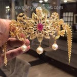 Gold Bajubandh in Blooming Flower Design