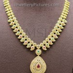 Chakri Uncut Diamond Mango Mala