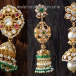 3 Beautiful Polki Jhumka