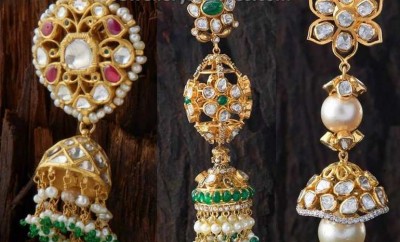 polki jhumka