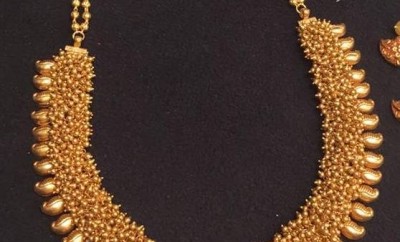 maharashtrian mango thussi necklace