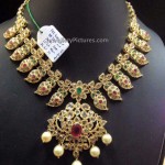 Mango Mala designs with Uncut Diamonds