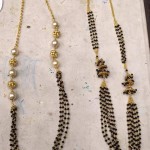 Multi Strand Black Beads Chain Designs
