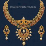 Ruby Emerald Uncut Necklace