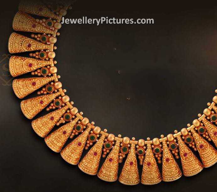 antique gold jewellery designs catalogue 