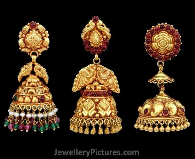 antique designs buttalu earrings