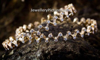 latest diamond bangle designs
