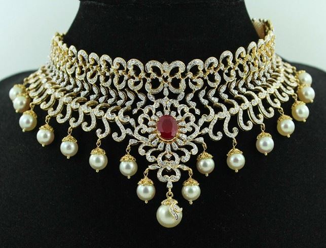 diamond necklace designs with price in hyderabad