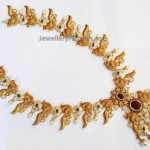 Gold Long Necklace Designs Catalogue