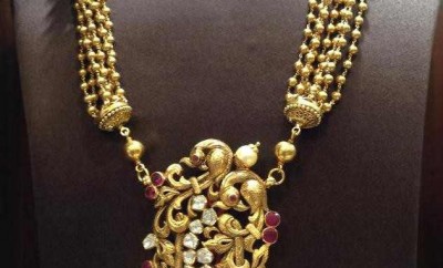pendant gold necklace design