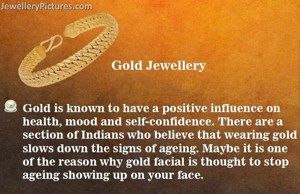 gold jewellery health benifits