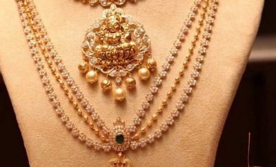 latest gold jewellery designs catalogue haram necklace