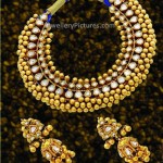 Latest Gold Set Designs Necklace and Earrings