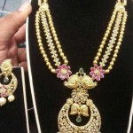 Latest Indian Jewellery with Gold And Uncuts