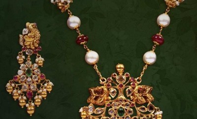 latest south indian jewellery designs in Anjaneya jewellery