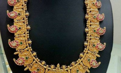 manga malai traditional indian jewellery