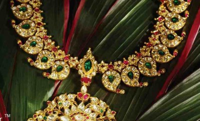 kundan mango haram designs