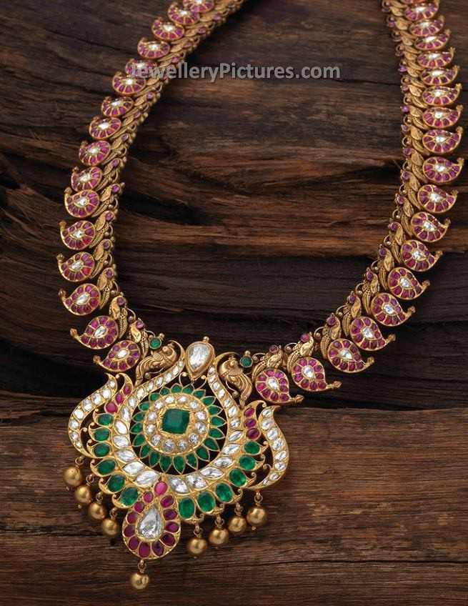 ruby emerald mango jewellery