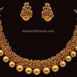 Gold Necklace Designs with Beads