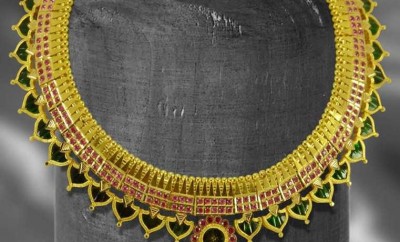 kerala necklace designs green palakka mala