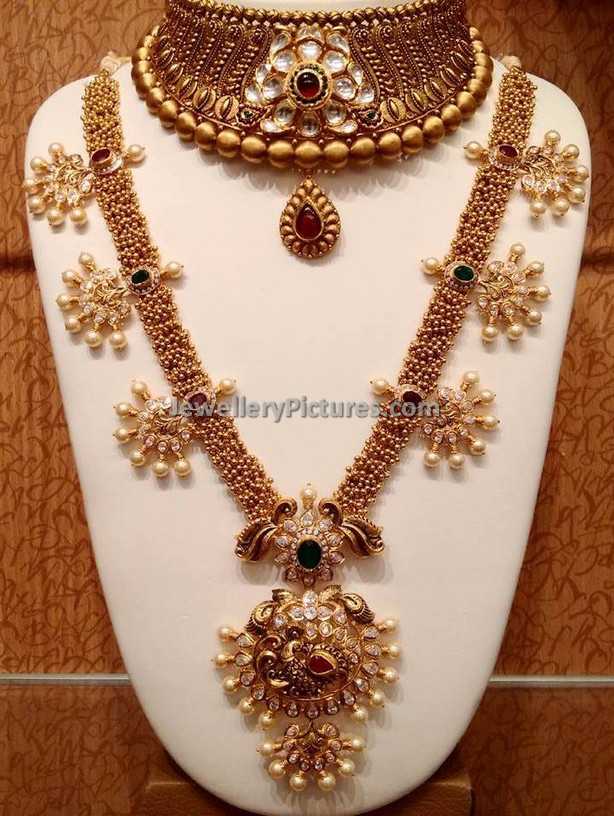 south indian bridal jewellery designs in gold