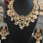 Gutta Pusalu Necklace with Earrings