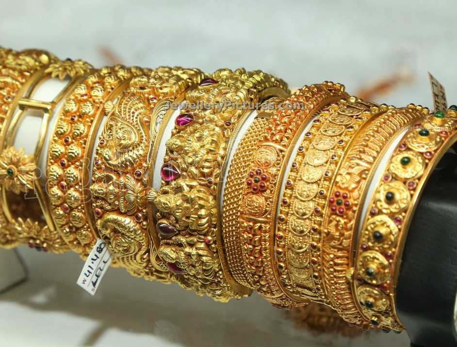 nakshi jewellery bangles designs