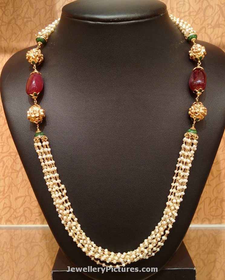 trensy pearl chain designs traditional