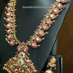 Ruby Mango Haram With Earrings