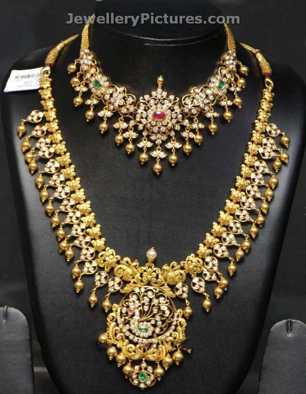 south indian wedding jewellery sets haram and necklace