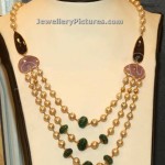 Latest Pearl Gold Jewellery Designs