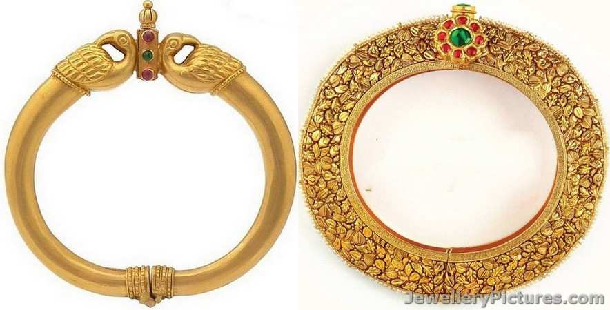 antique gold kadas