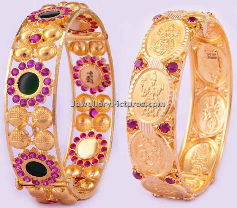 traditional gold bangle designs bhima jewellers