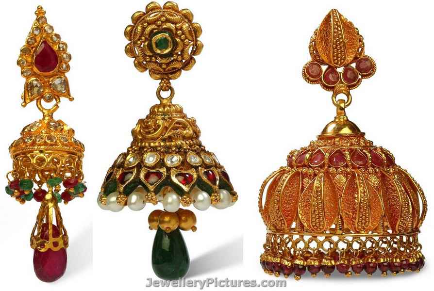 jhumka designs in bhima