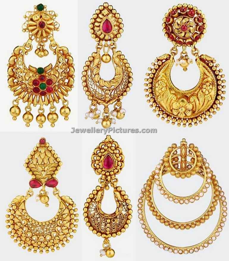 joyalukkas veda collection chand bali earrings in gold 