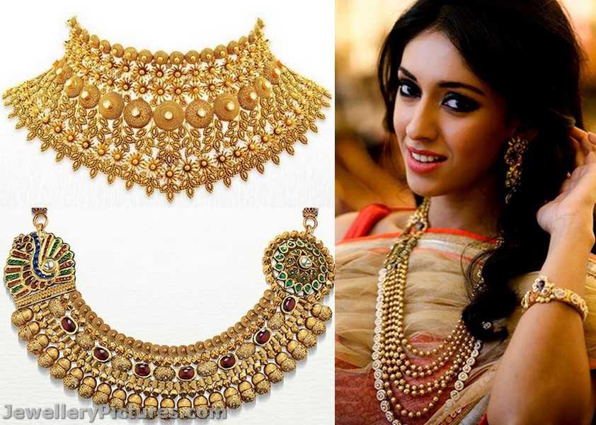 neckpieces indian wedding jewellery