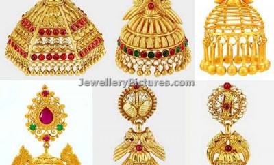 jhumka designs in joyalukkas latest collection